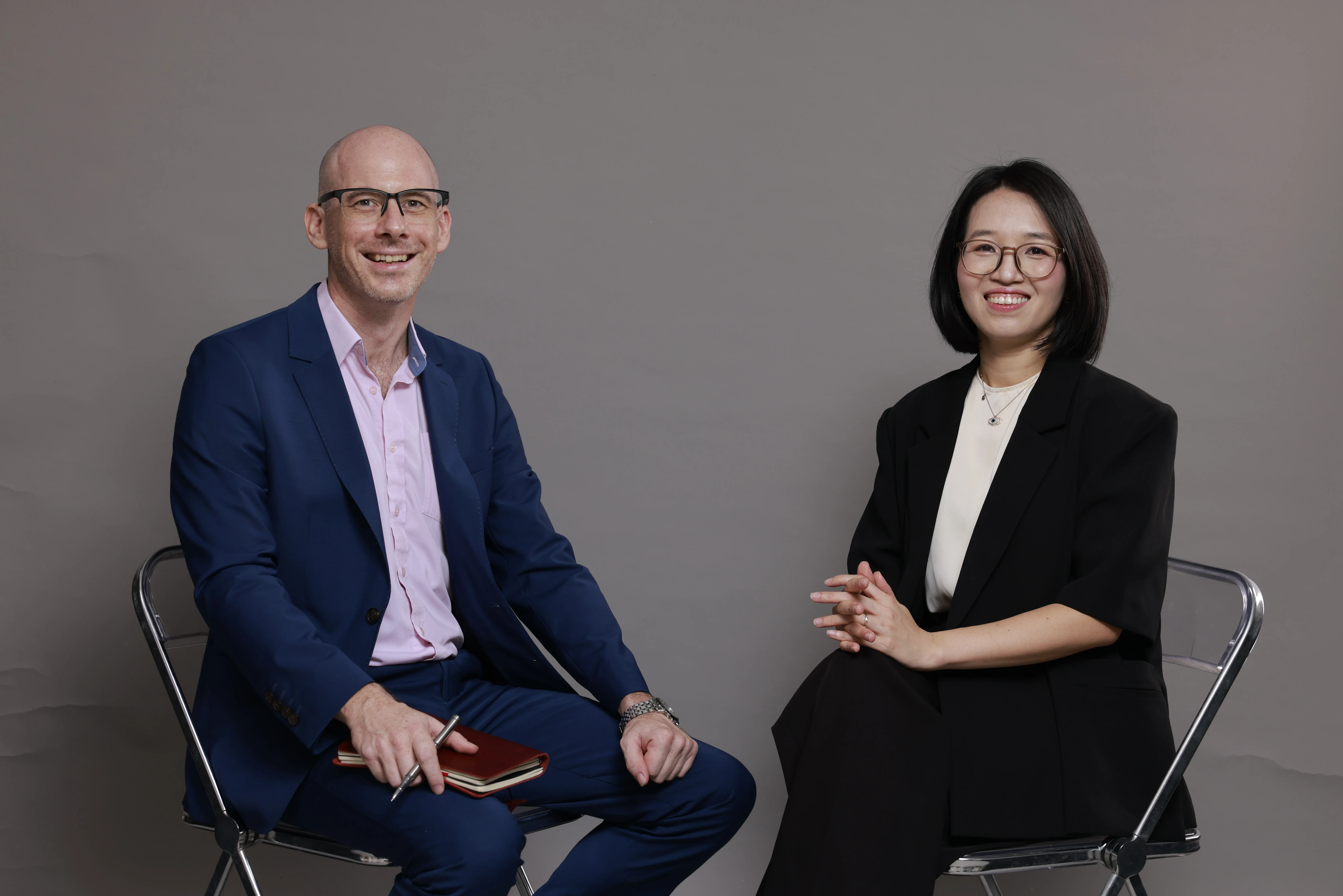 Trang & James, founders