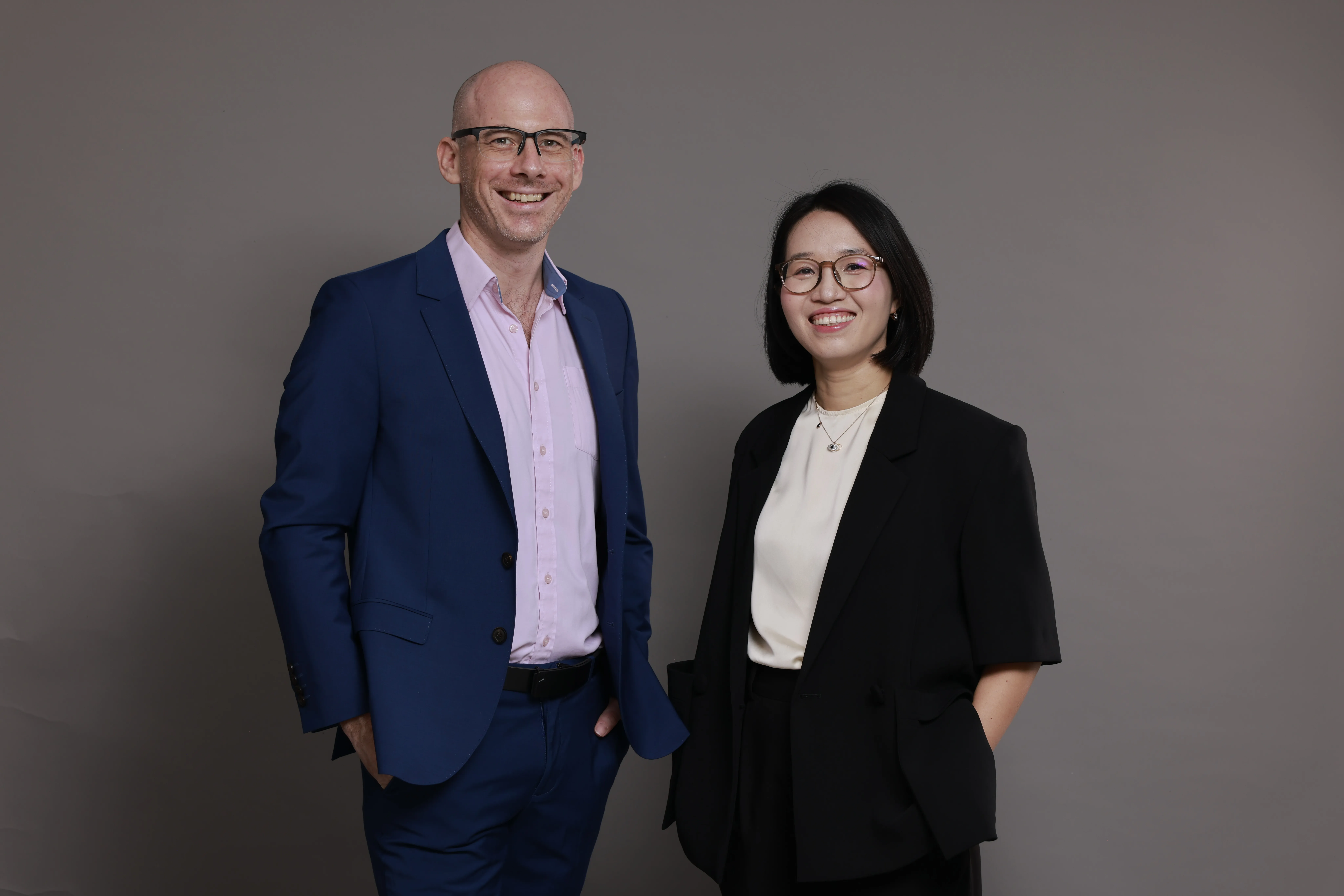 Trang & James, founders